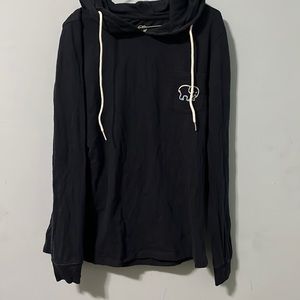 Ivory Ella lightweight hooded shirt size S  Rainbow Elephant long sleeved